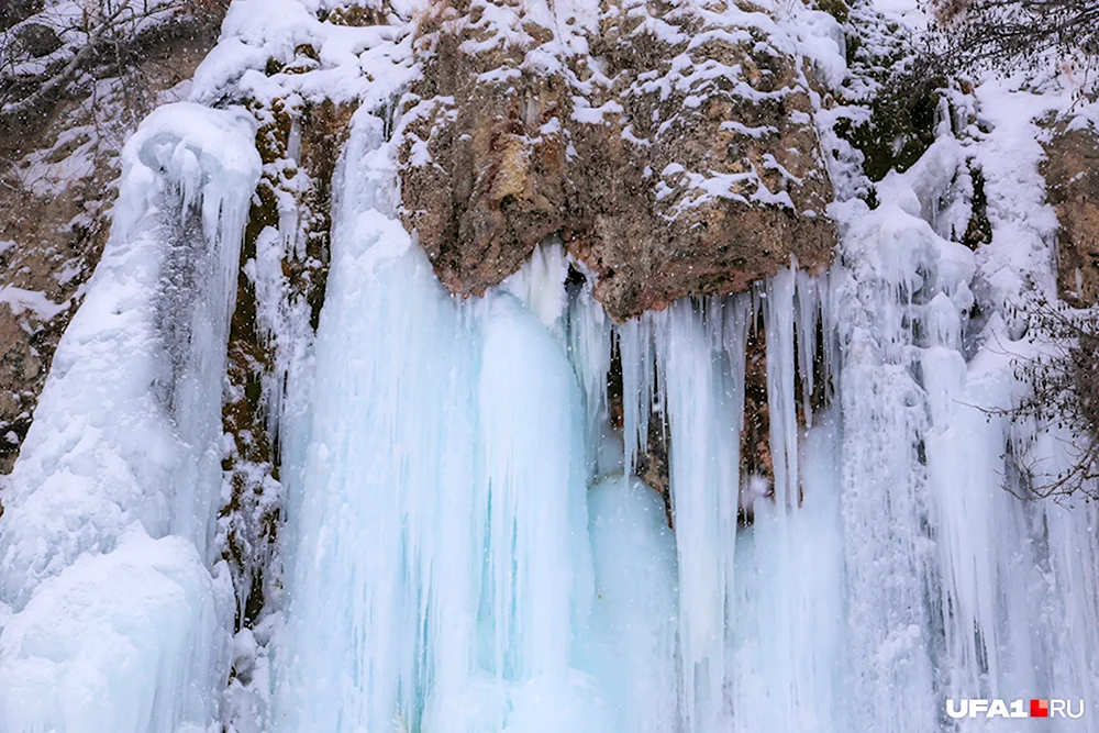 Абзановский водопад Уфа