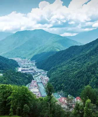 Адлер горы красная Поляна