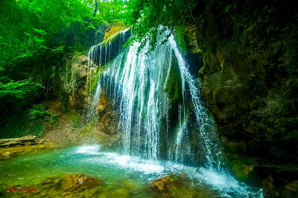 Алушта Ускутский водопад