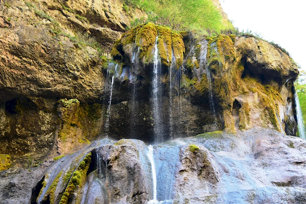 Чегемские водопады Кабардино-Балкария