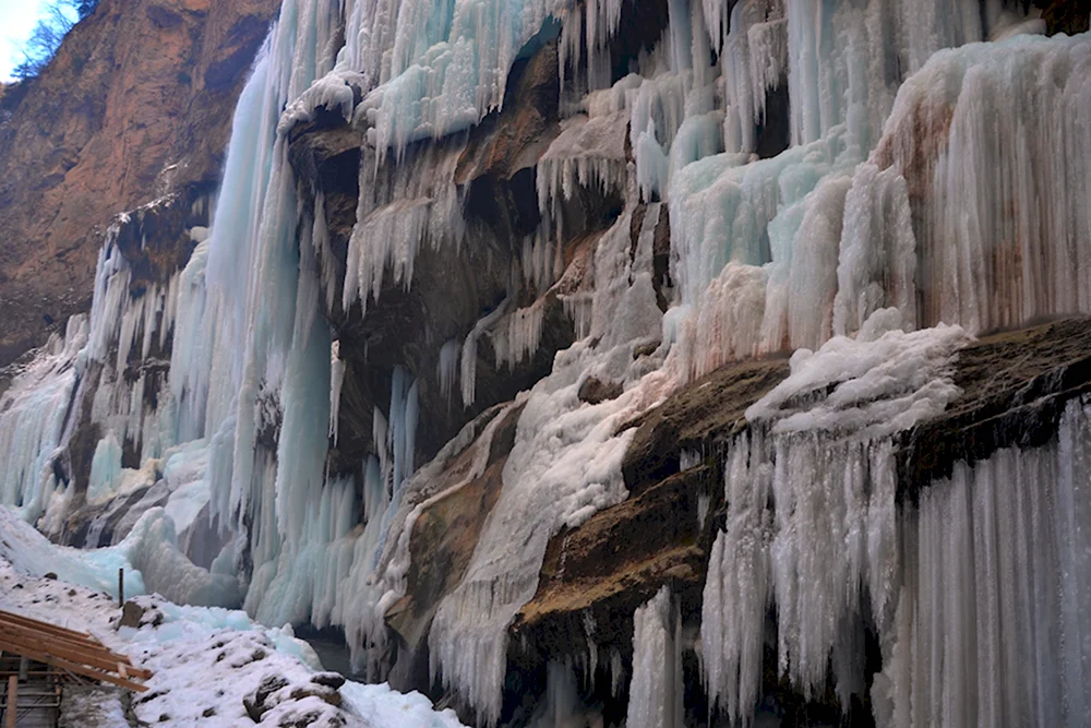 Чегемские водопады Кабардино-Балкария