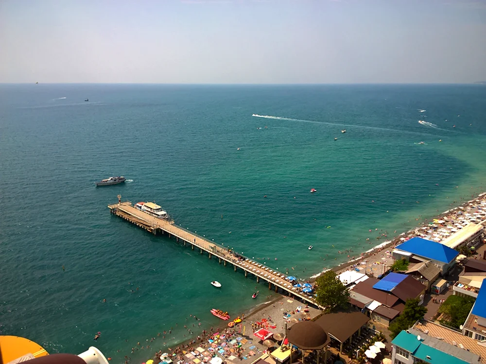 Черное море Лазаревское