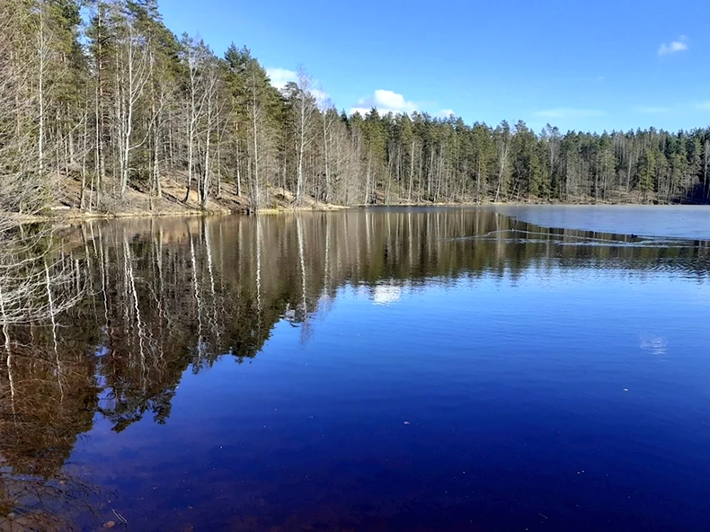 Чертово озеро Зеленогорск