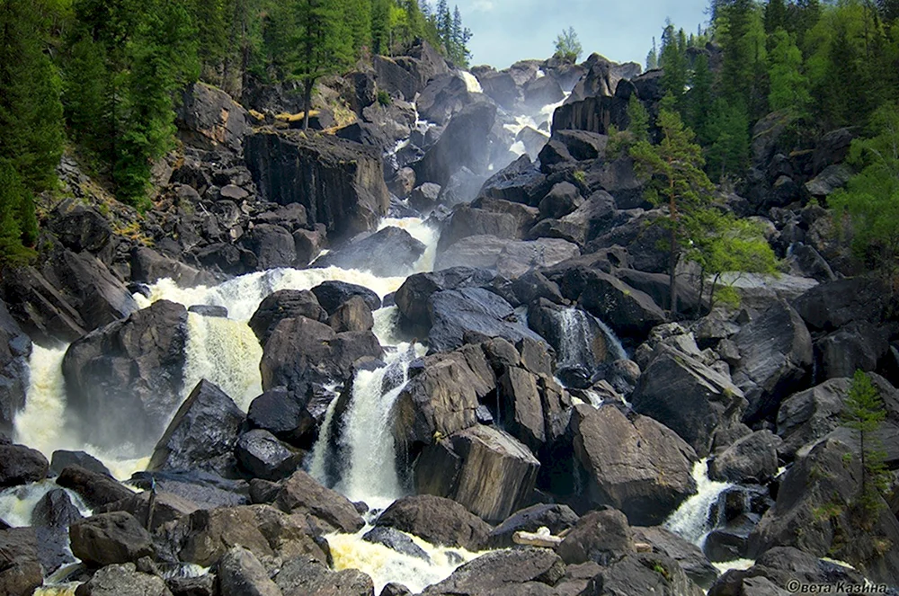 Чулышман водопад Учар