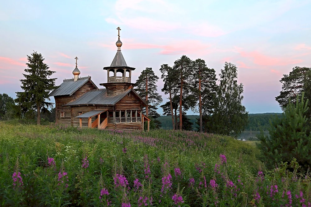 Деревня Маньга Карелия