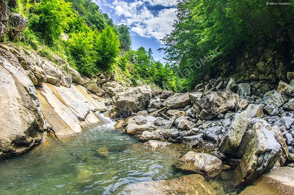 Фагуа водопад Сочи