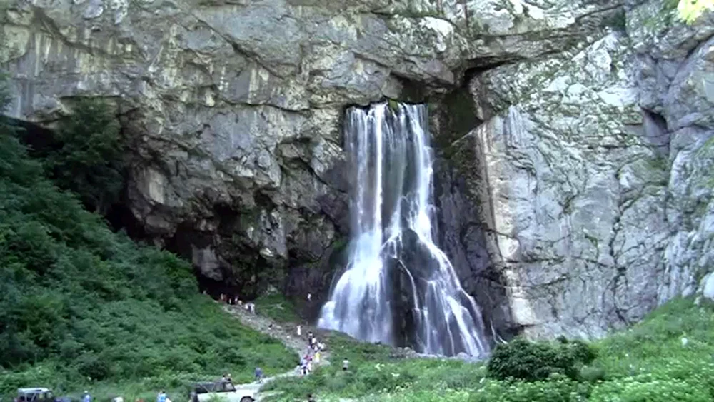 Гегский водопад Абхазия