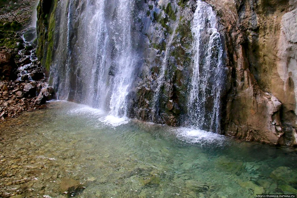 Гегское ущелье и водопад Абхазия