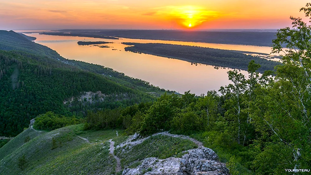 Гора Стрельная Самарская область