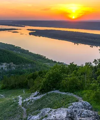 Гора Стрельная Самарская область
