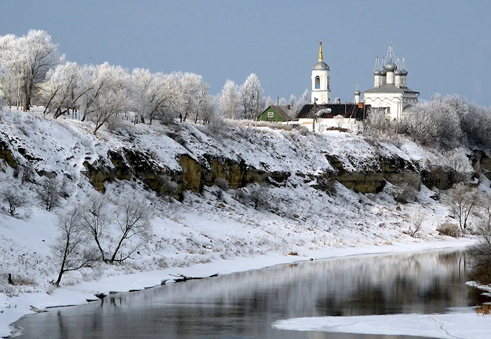 Город Мценск река Зуша