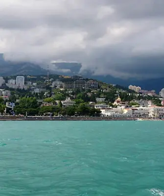 Ялта Крым море набережная