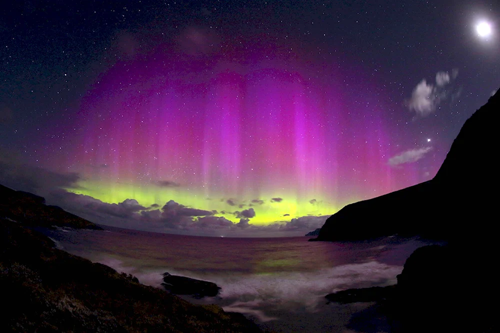 Южное сияние Aurora Australis