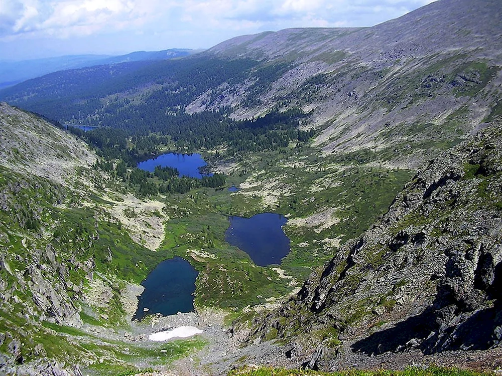 Каракольские озёра горный Алтай