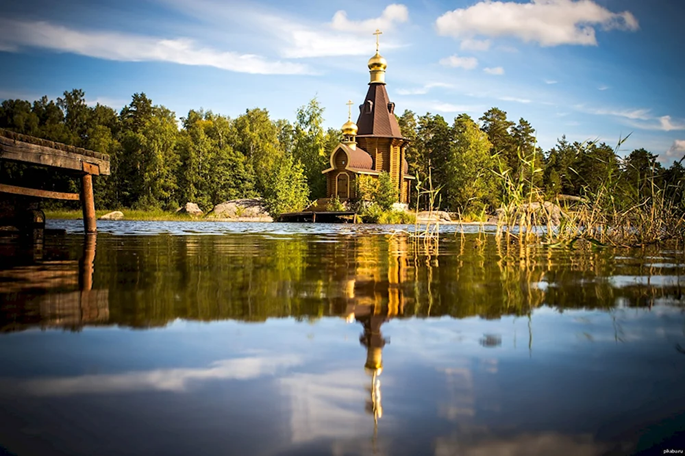 Карелия храм Андрея Первозванного