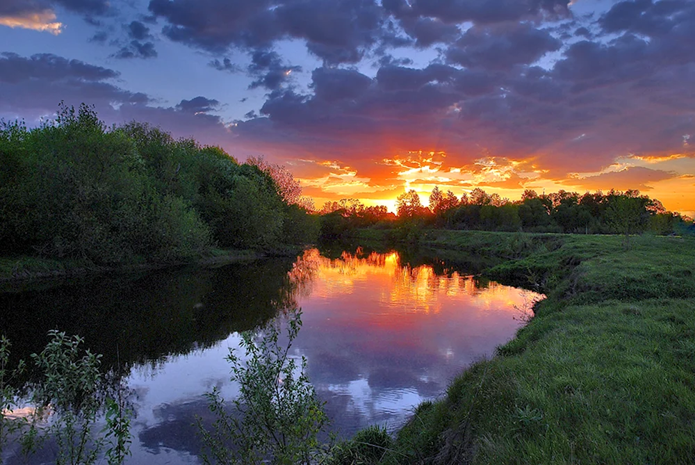 Майский закат