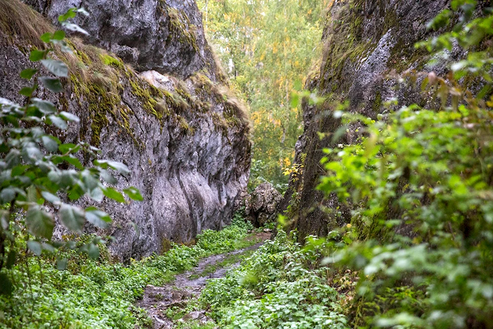 Мурадымовское ущелье пещера