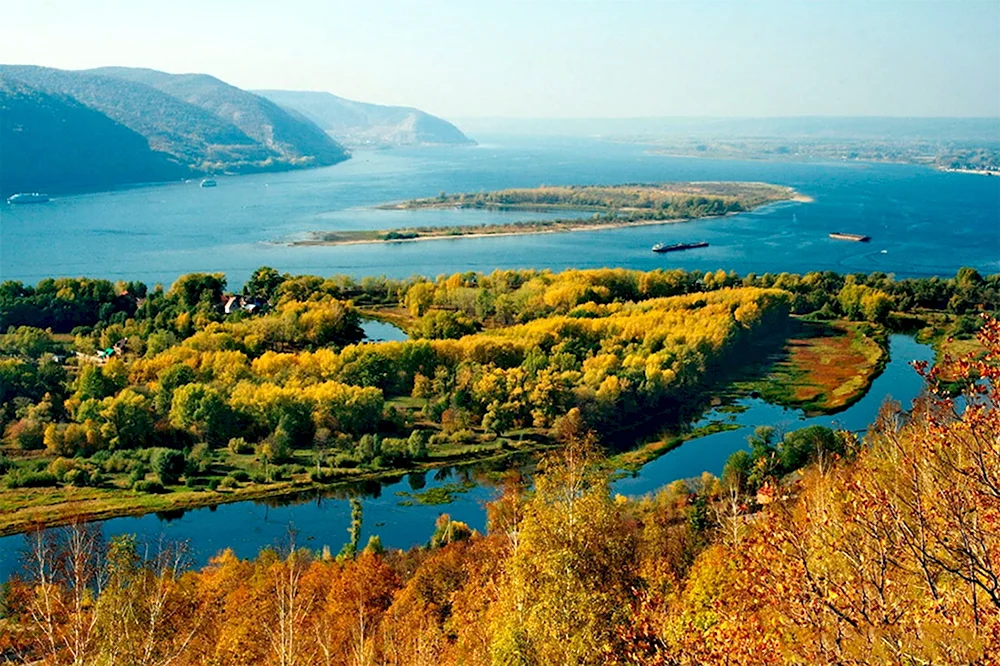 Национальный парк Самарская лука Самарской области