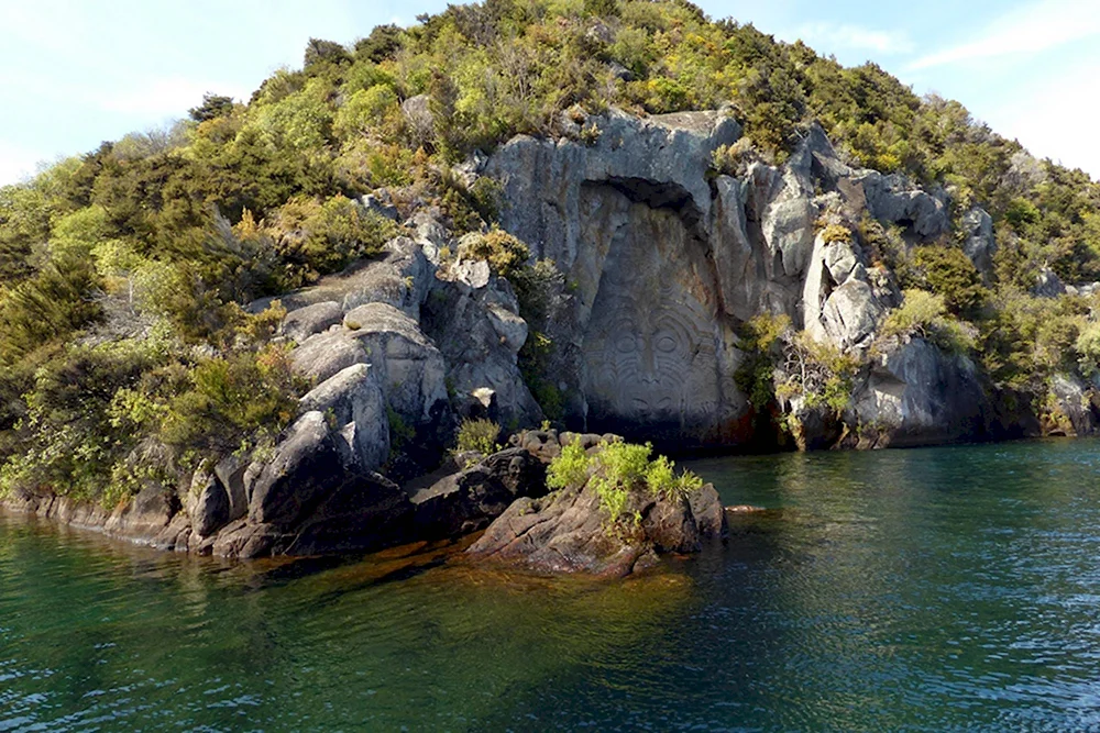 North Island озеро Таупо