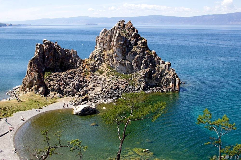 Ольхон мыс Бурхан скала Шаманка