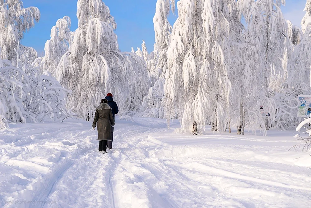 Ослянка Пермский край зимой
