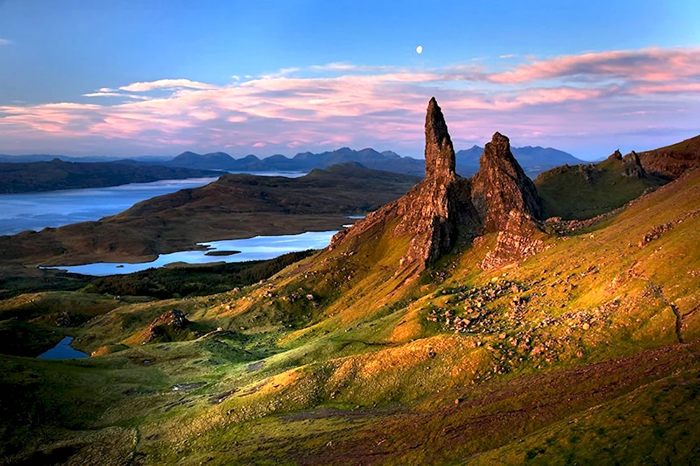 Остров Скай Шотландия Isle of Skye