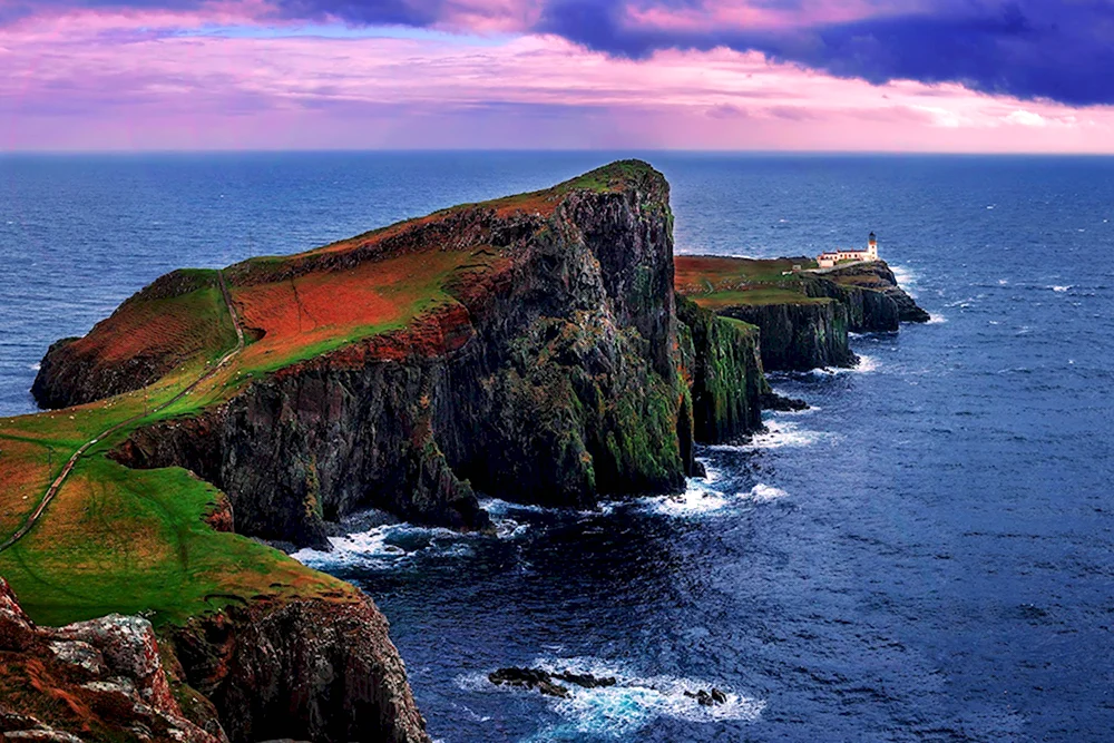 Остров Скай Шотландия neist point