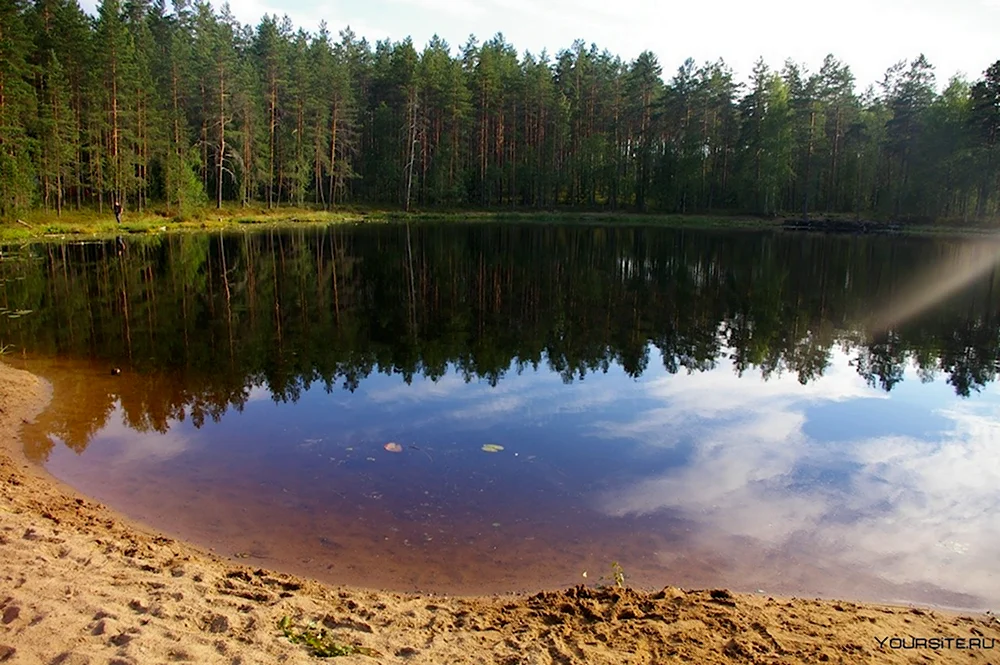 Озеро Каннельярви Карелия