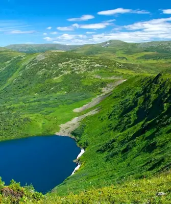Озеро Рыбное Кузнецкий Алатау