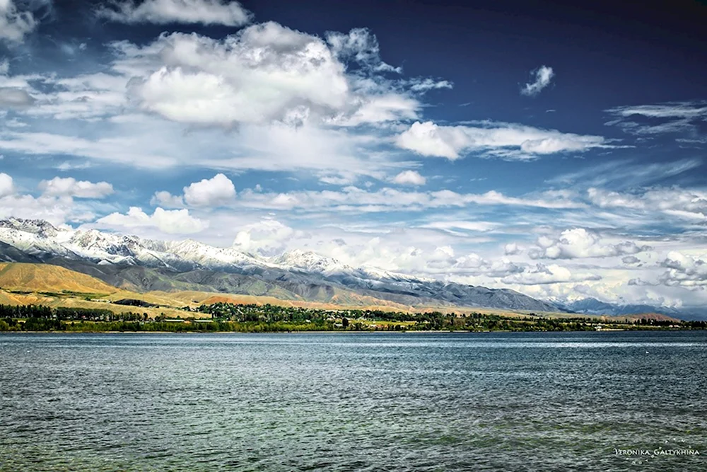 Панорама Иссык Куль