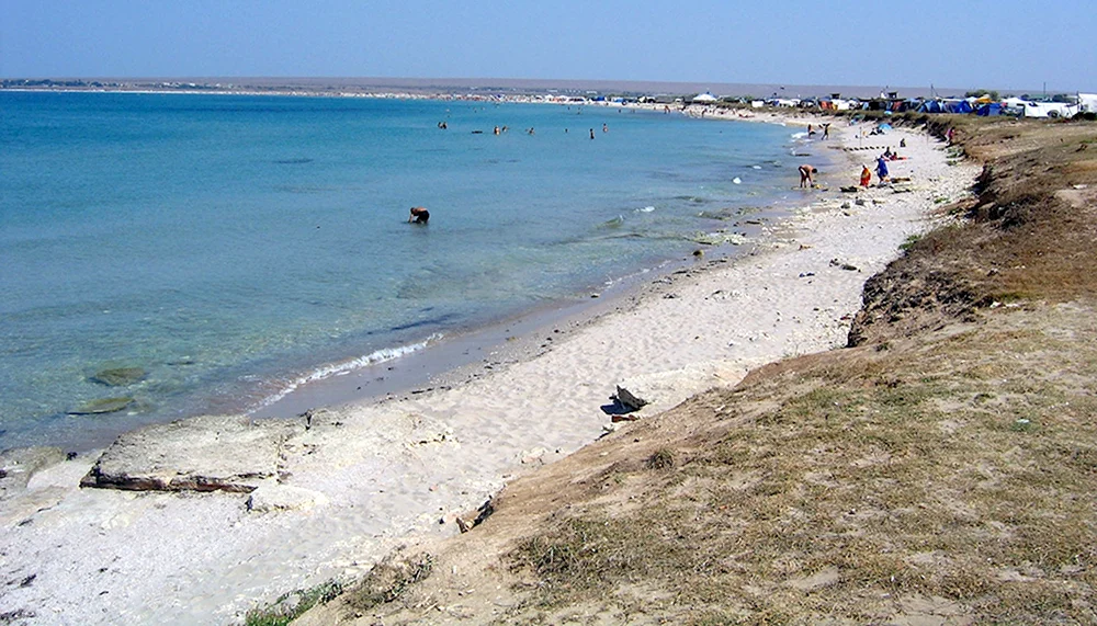 Посёлок Оленевка в Крыму
