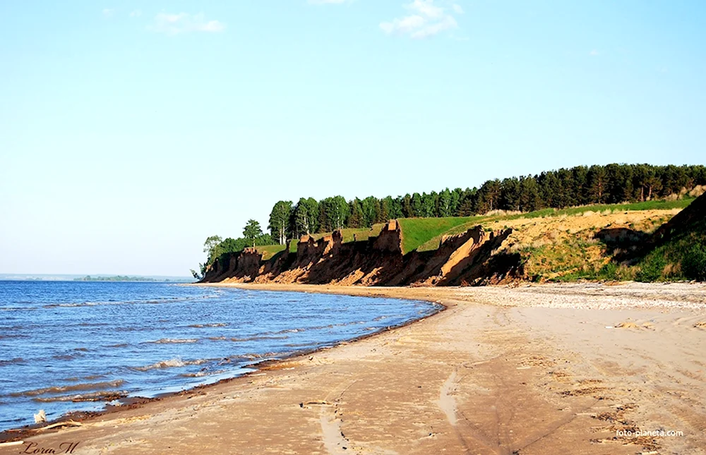 Река Кама Лаишево