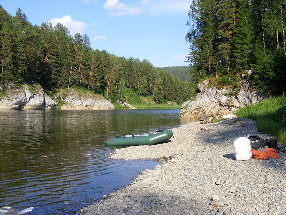 Река кия Кемеровская область