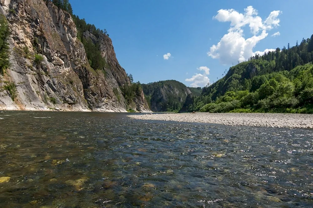 Река кия Кемеровская область