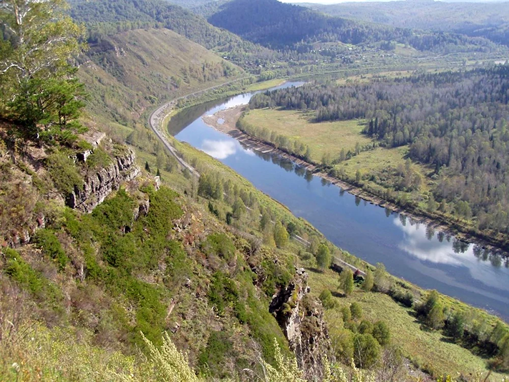Река кондома в Осинниках