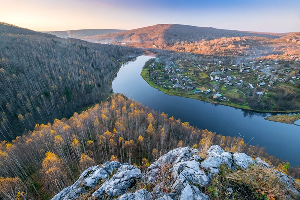 Река Косьва Пермский край