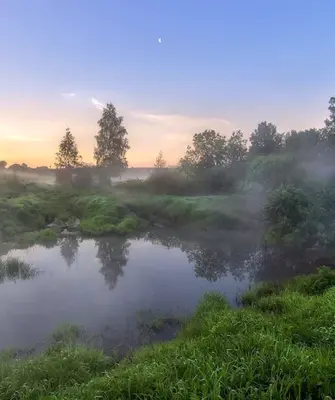 Река Мокша Мордовия пейзаж