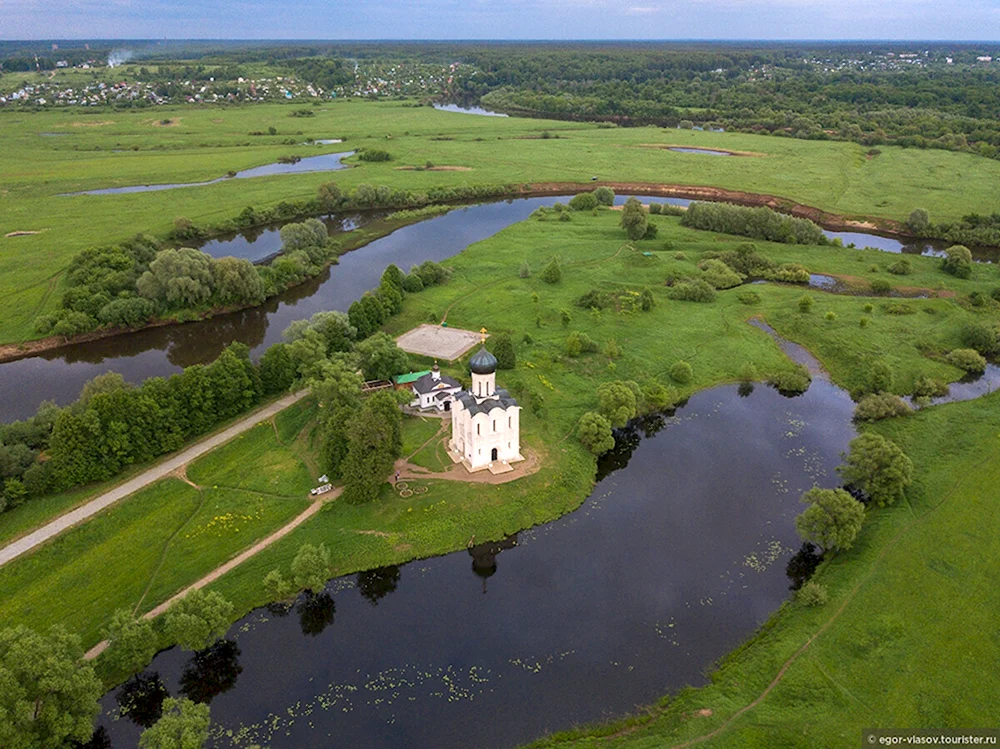 Река Нерль Суздаль