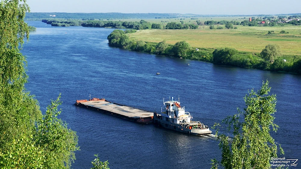 Река Ока Рязань