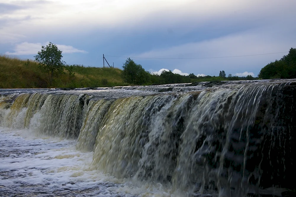 Река Рожайка водопад