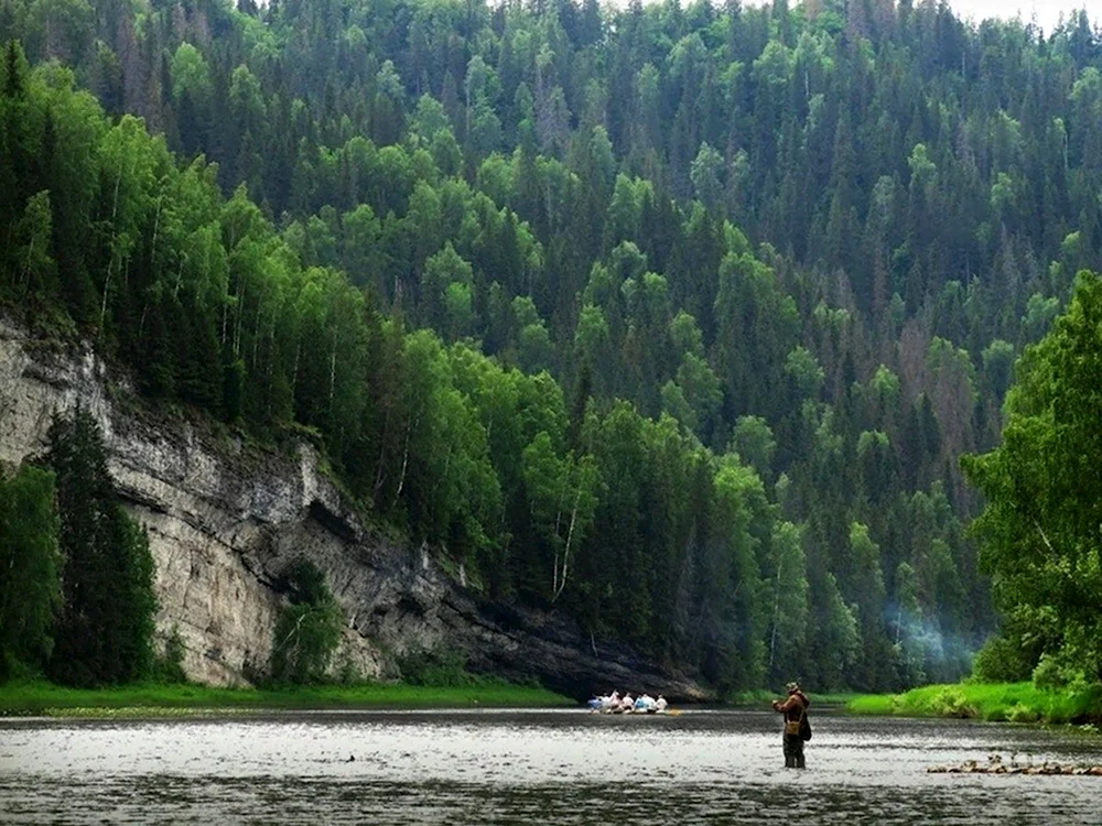 Река Усьва Пермский край