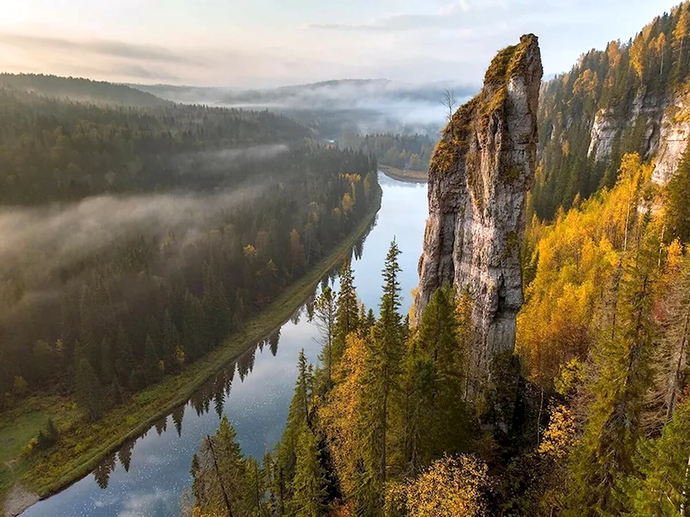 Река Усьва Пермский край