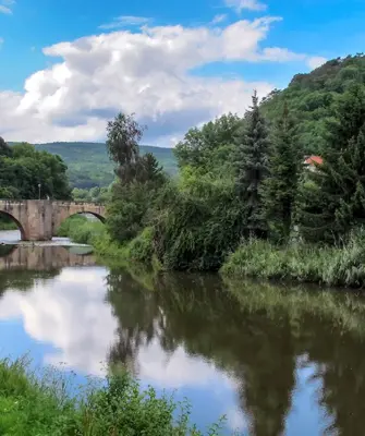 Река Везер в Германии