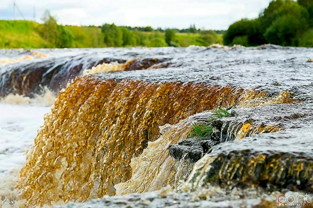 Саблино Тосненский водопад