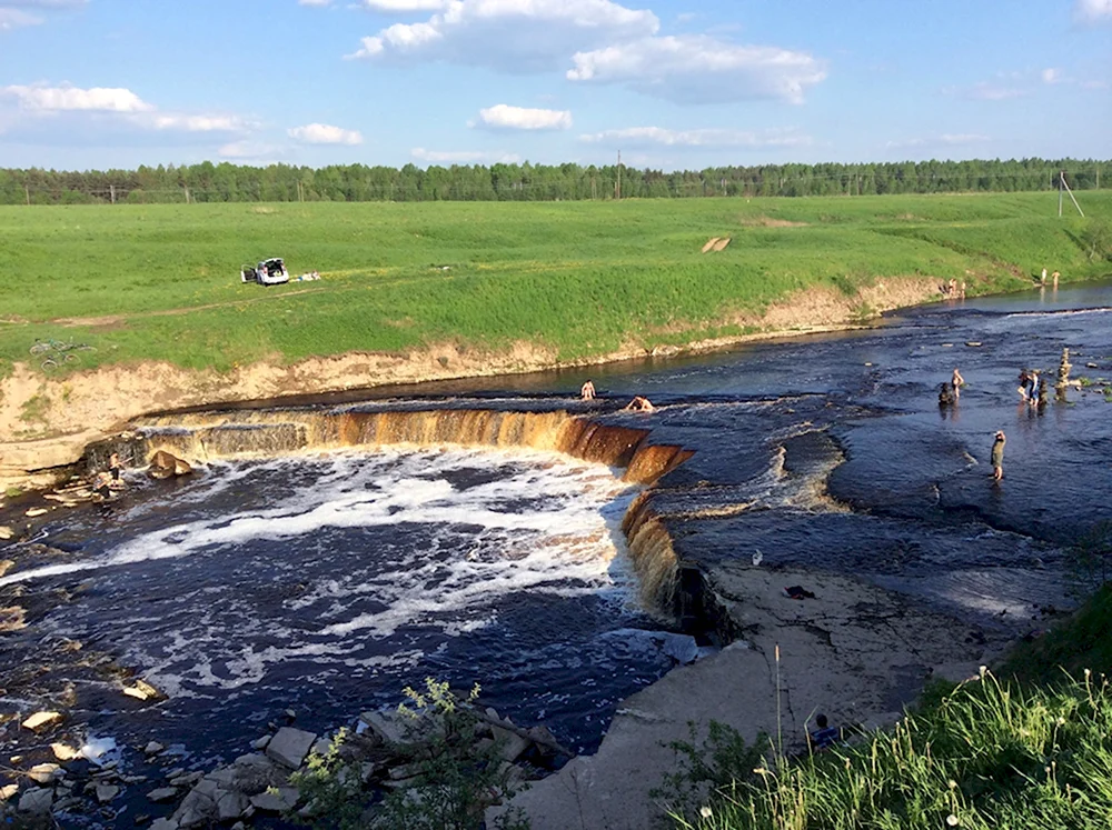 Саблинские водопады купаться