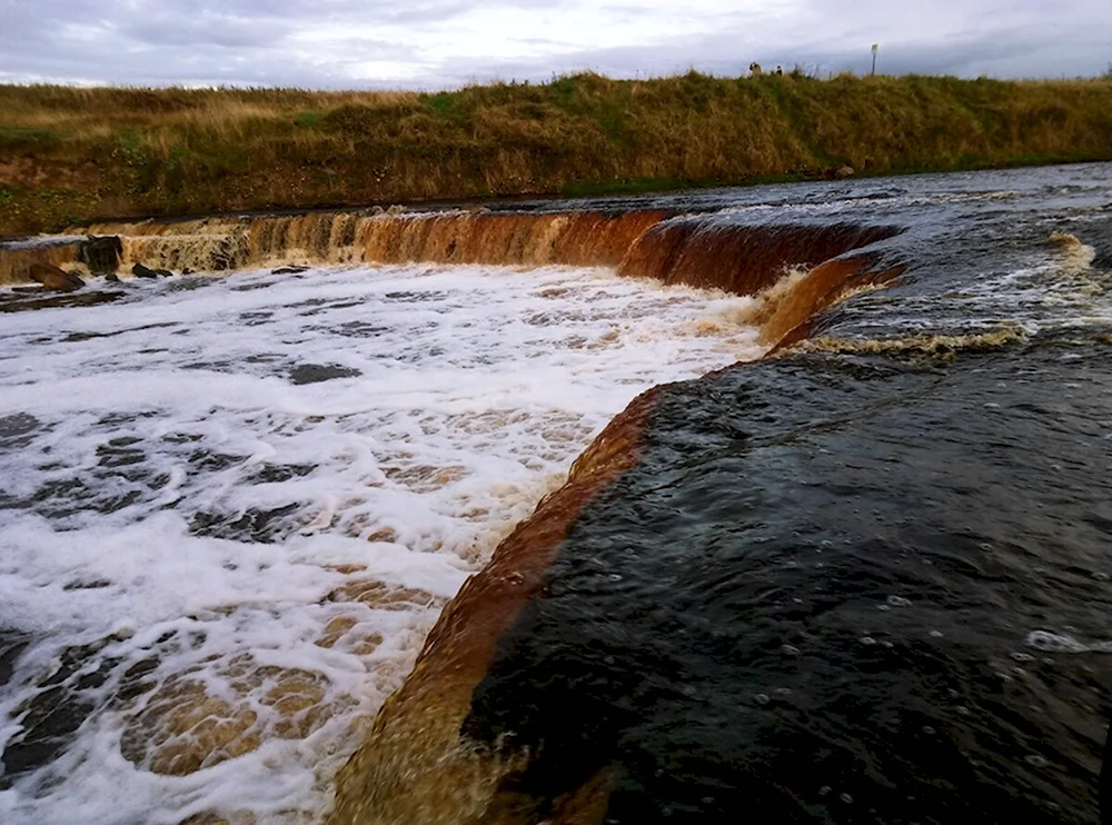 Саблинский водопад пересох