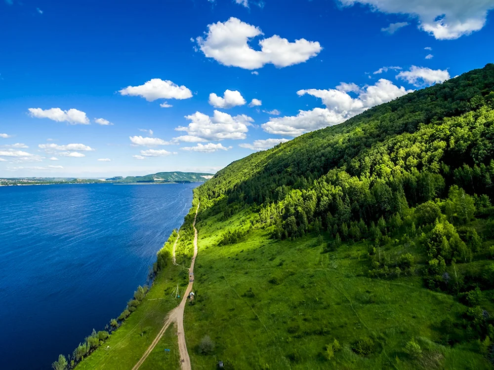 Самара Ширяево с Волги