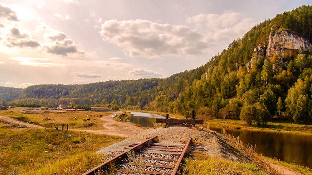 Село Инзер Башкирия
