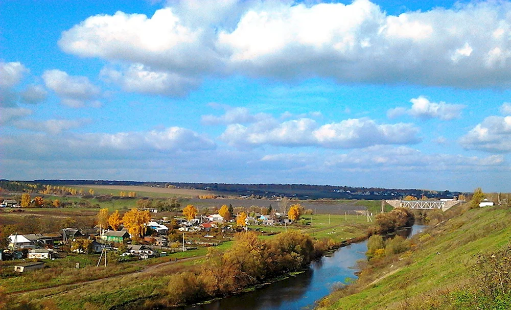 Село Казарь Орловской области