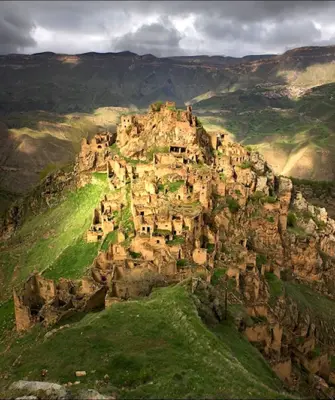 Село призрак в Дагестане Гамсутль